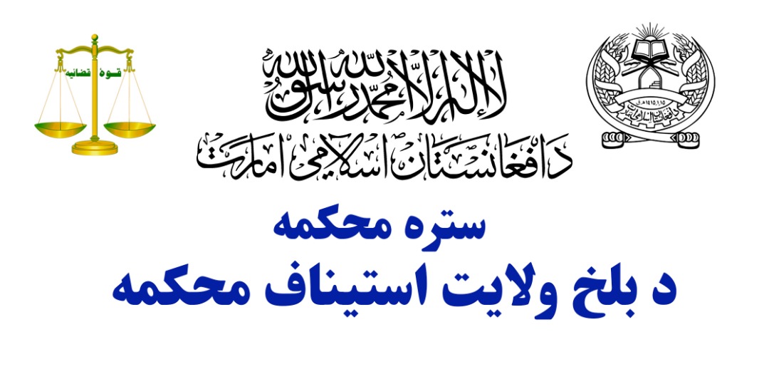 محاکم ولایت بلخ طی یک هفته علاوه بر حل و فصل (۱۹۳) دوسیه، (۲۱۷) قطعه وثایق مختلف النوع نیز اجراء کرده‌است